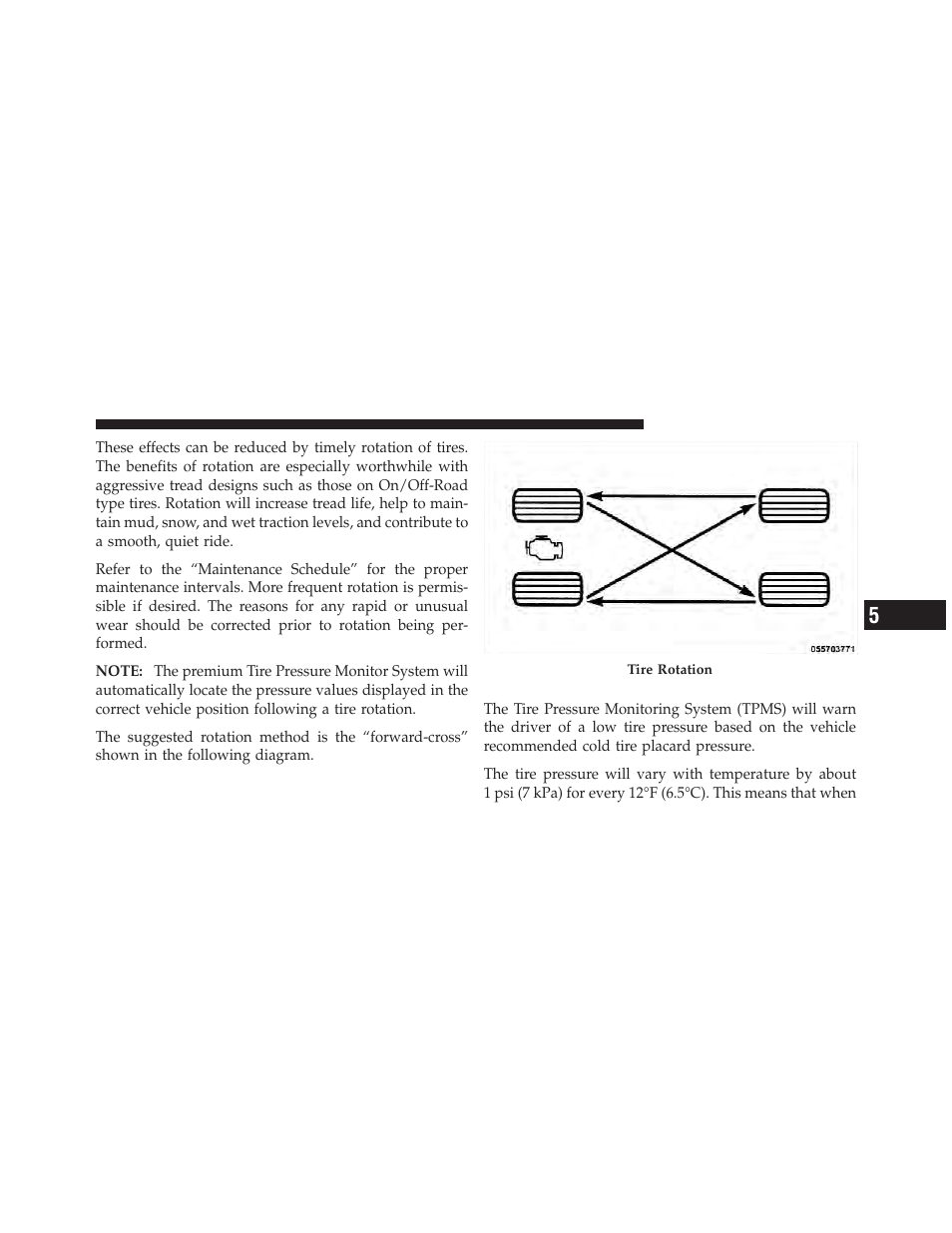 Tire pressure monitor system (tpms) | Jeep 2012 Grand Cherokee - Owner Manual User Manual | Page 501 / 679