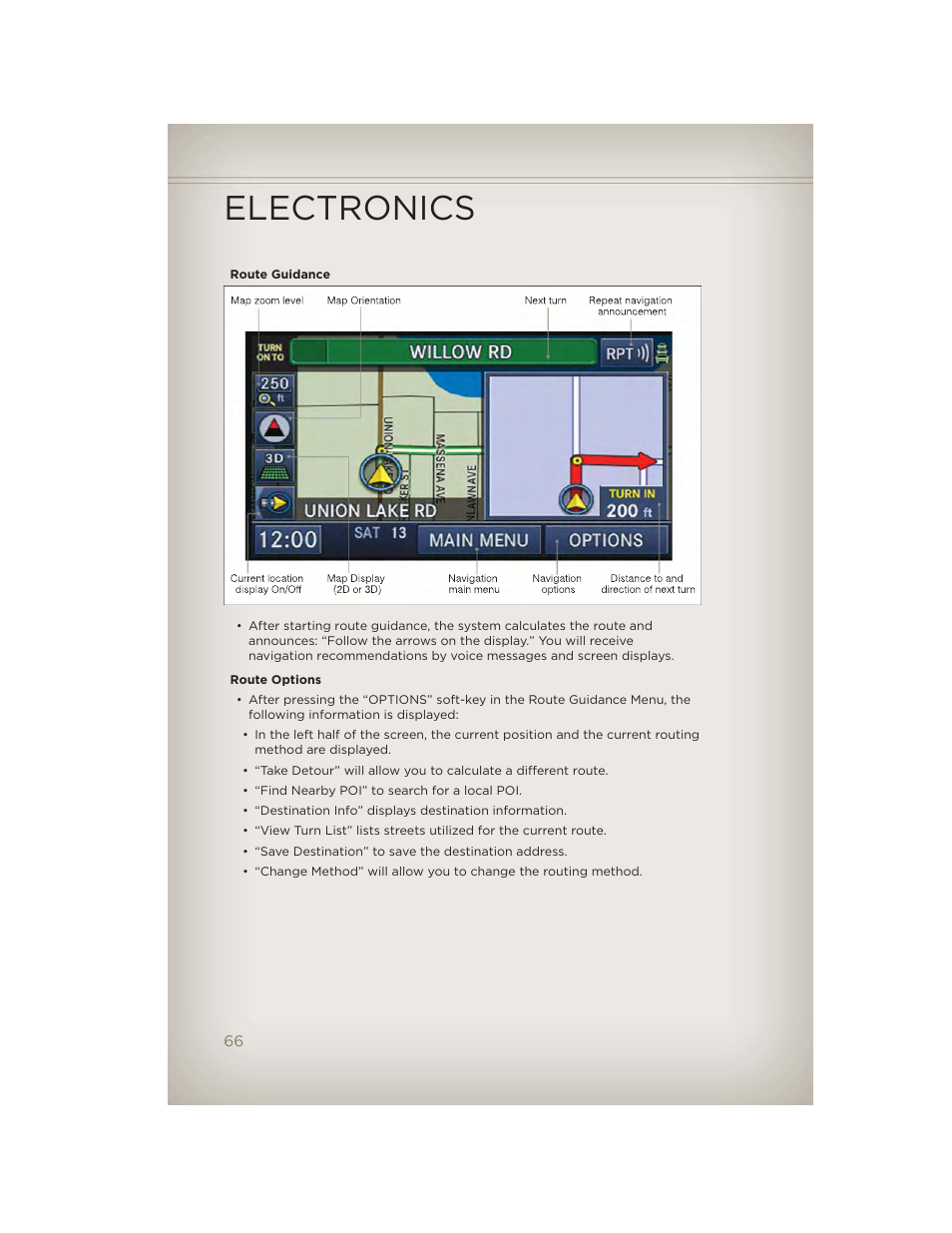 Electronics | Jeep 2012 Grand Cherokee SRT - User Guide User Manual | Page 68 / 148