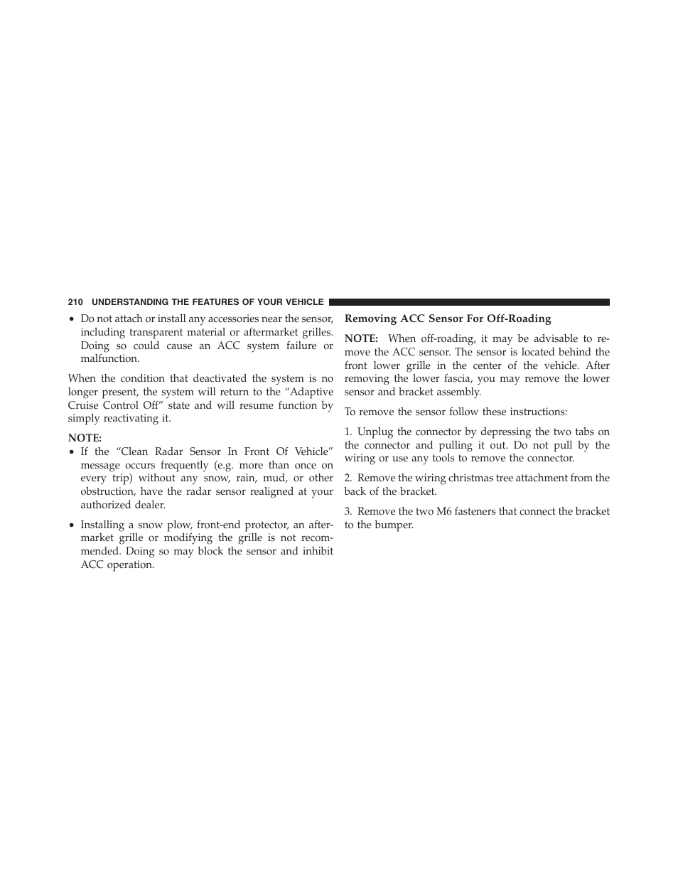 Jeep 2012 Grand Cherokee SRT - Owner Manual User Manual | Page 212 / 612