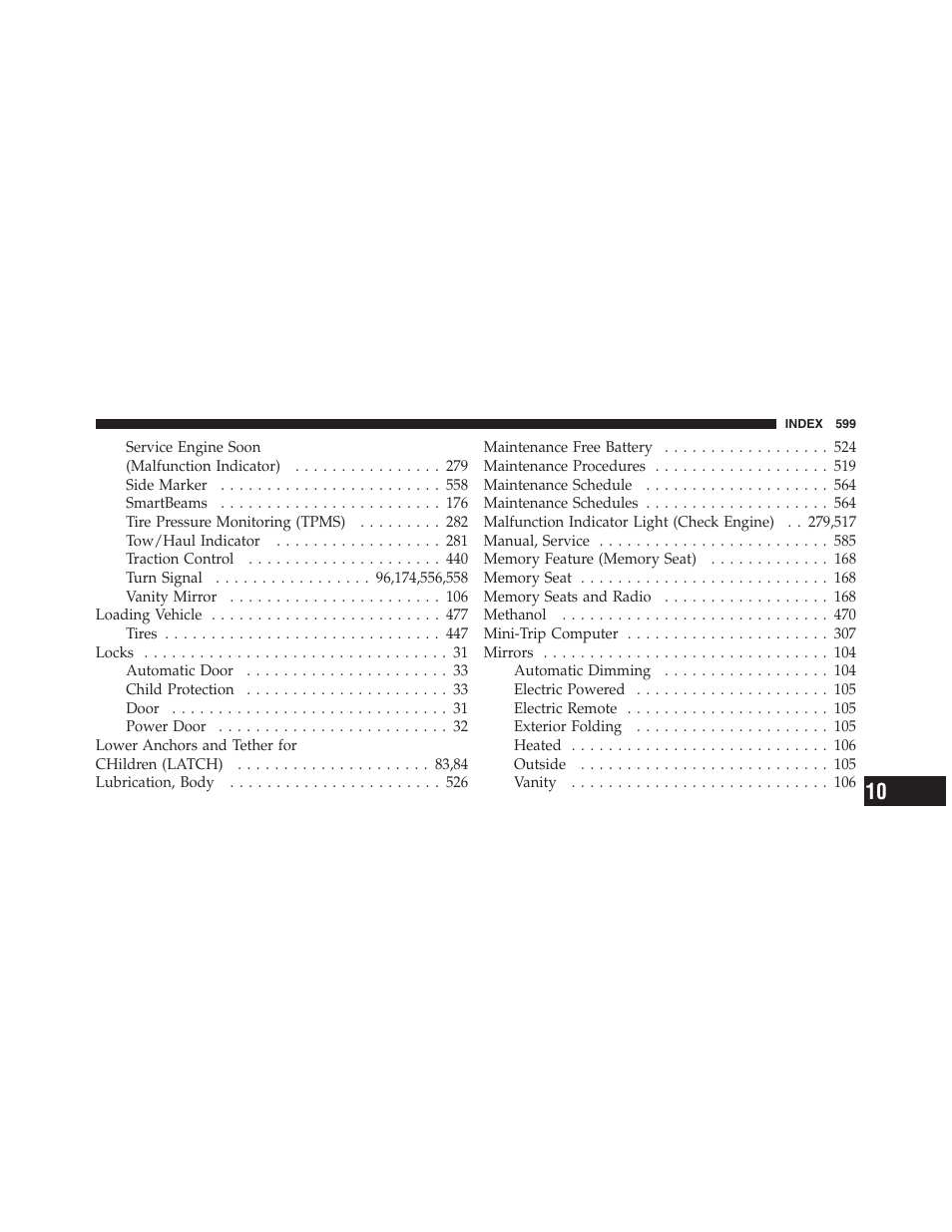 Jeep 2012 Grand Cherokee SRT - Owner Manual User Manual | Page 601 / 612