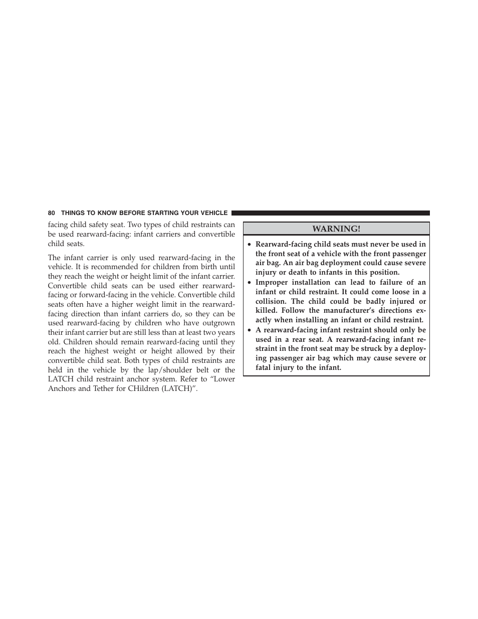 Jeep 2012 Grand Cherokee SRT - Owner Manual User Manual | Page 82 / 612