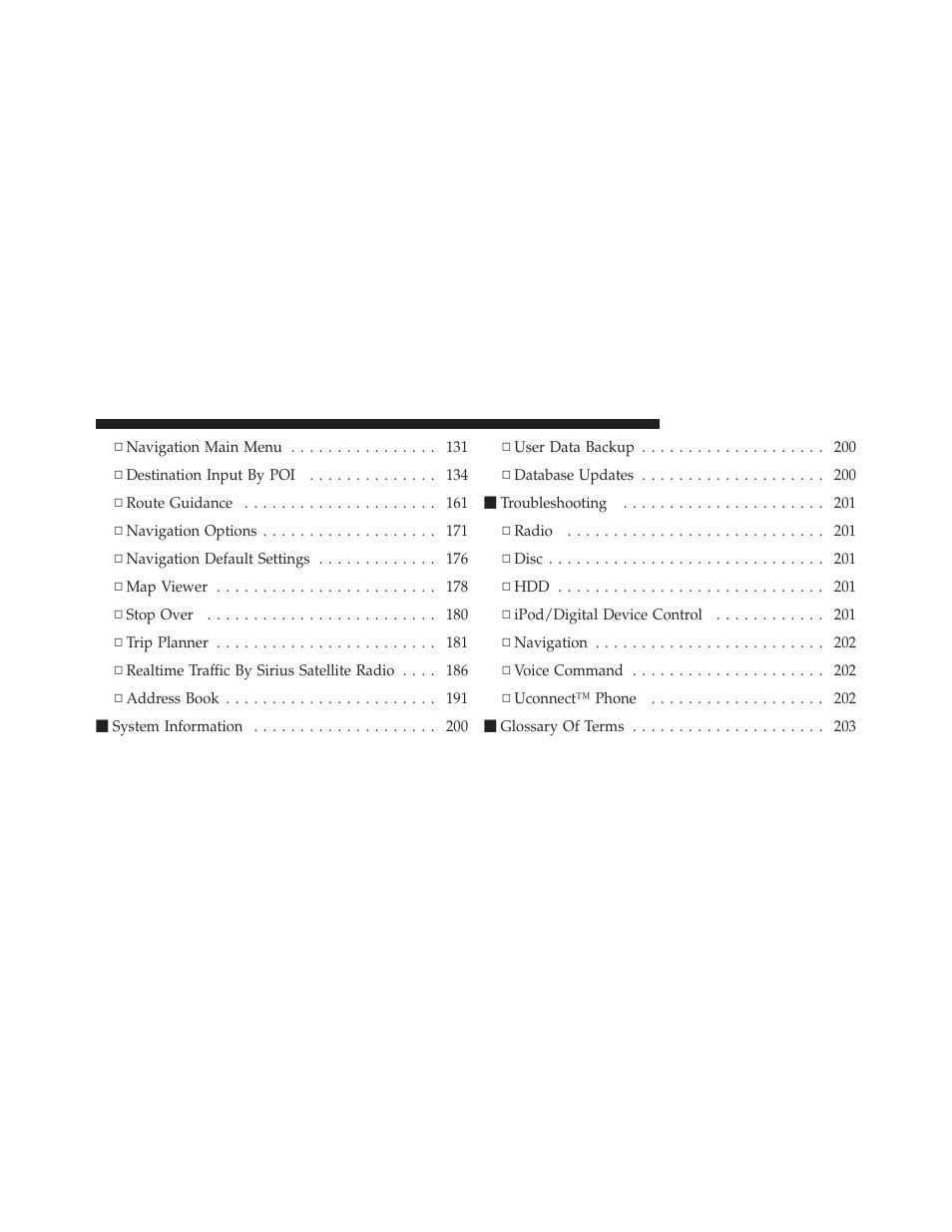 Ram Trucks MEDIA CENTER 730N for Chrysler User Manual | Page 14 / 216