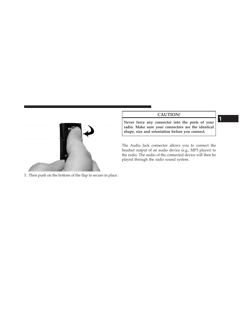 Audio jack (aux) mode | Ram Trucks MEDIA CENTER 430N for Jeep User Manual | Page 82 / 136