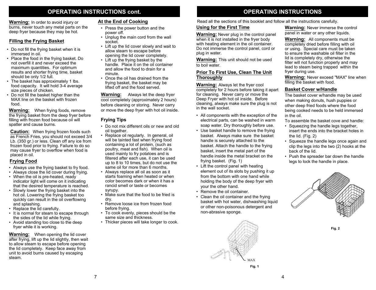 Bravetti F1065D User Manual | Page 5 / 6