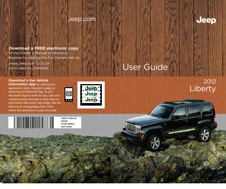 Jeep 2012 Liberty - User Guide User Manual | 124 pages