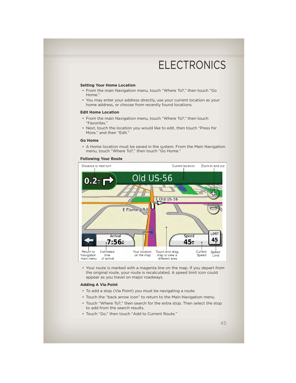 Electronics | Jeep 2012 Liberty - User Guide User Manual | Page 47 / 124