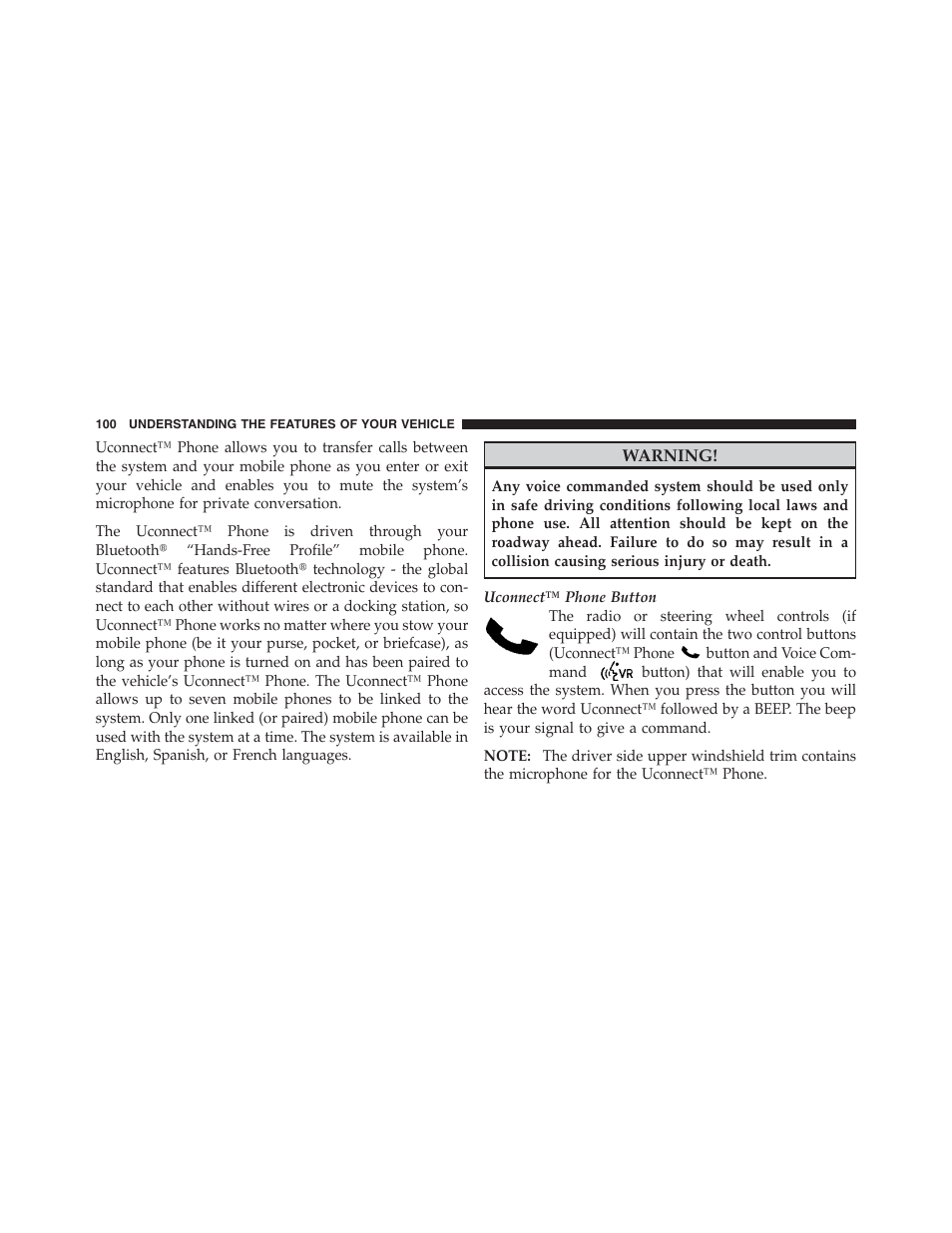 Jeep 2012 Wrangler Unlimited - Owner Manual User Manual | Page 102 / 613