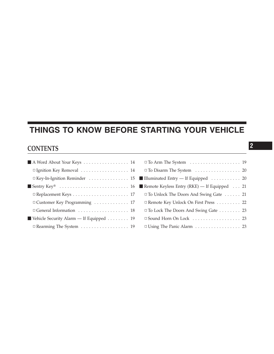 Jeep 2012 Wrangler Unlimited - Owner Manual User Manual | Page 13 / 613