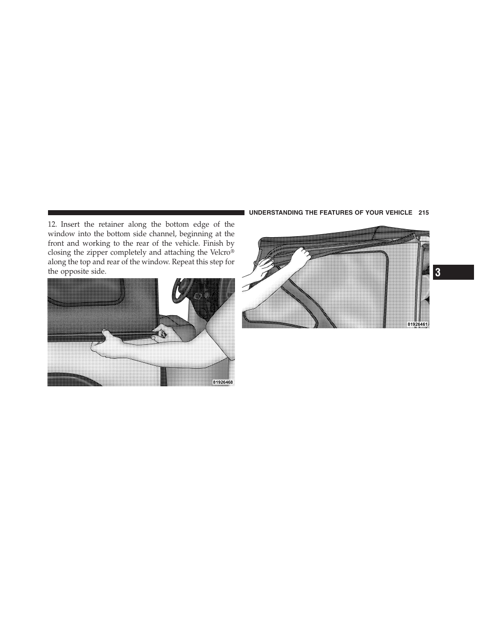 Jeep 2012 Wrangler Unlimited - Owner Manual User Manual | Page 217 / 613