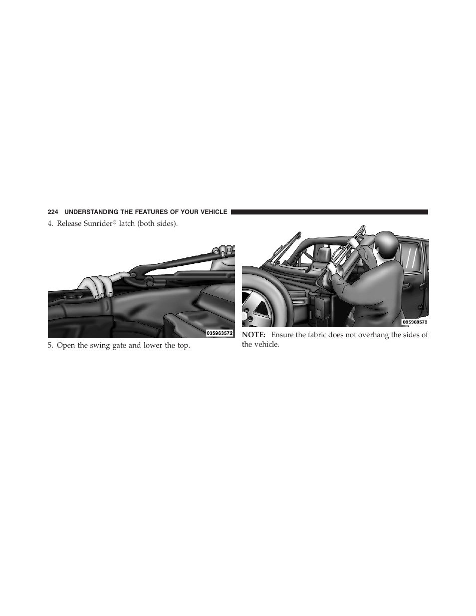 Jeep 2012 Wrangler Unlimited - Owner Manual User Manual | Page 226 / 613