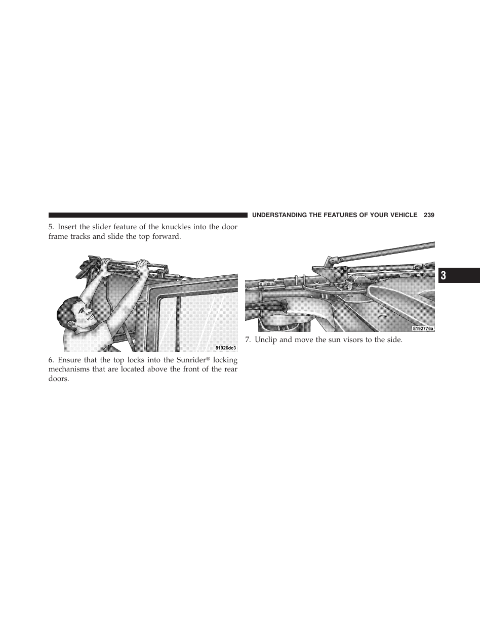 Jeep 2012 Wrangler Unlimited - Owner Manual User Manual | Page 241 / 613