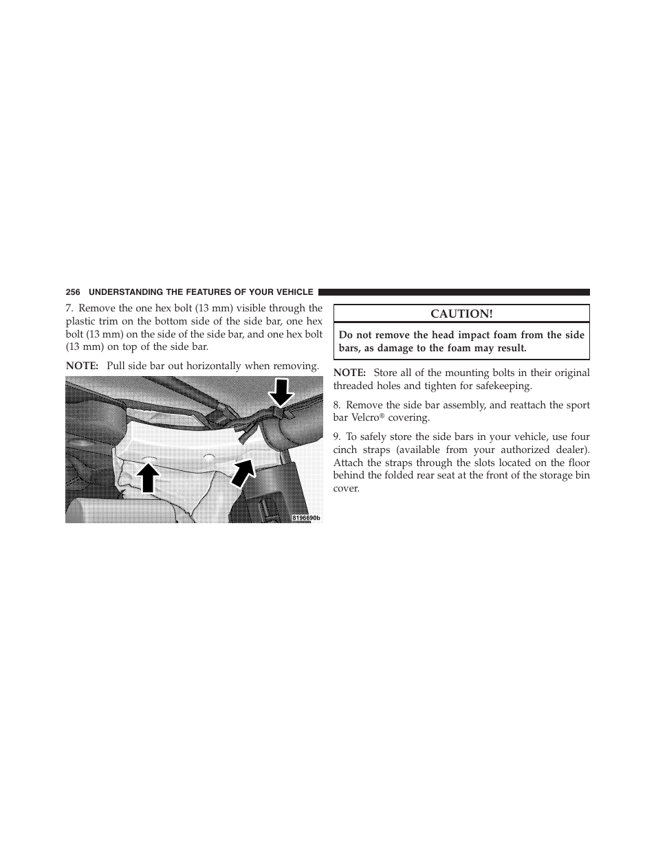 Jeep 2012 Wrangler Unlimited - Owner Manual User Manual | Page 258 / 613