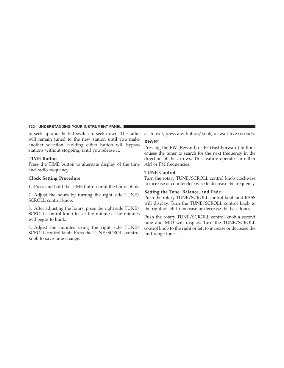 Jeep 2012 Wrangler Unlimited - Owner Manual User Manual | Page 324 / 613