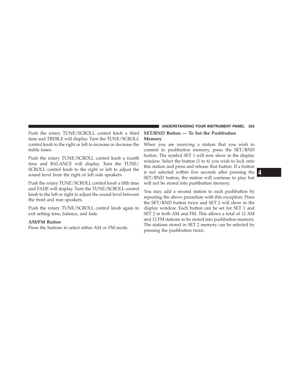 Jeep 2012 Wrangler Unlimited - Owner Manual User Manual | Page 325 / 613