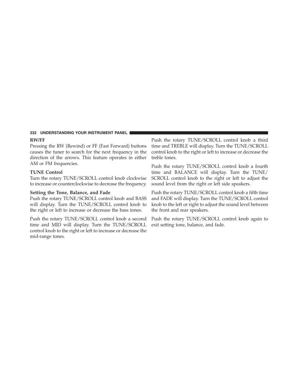 Jeep 2012 Wrangler Unlimited - Owner Manual User Manual | Page 334 / 613