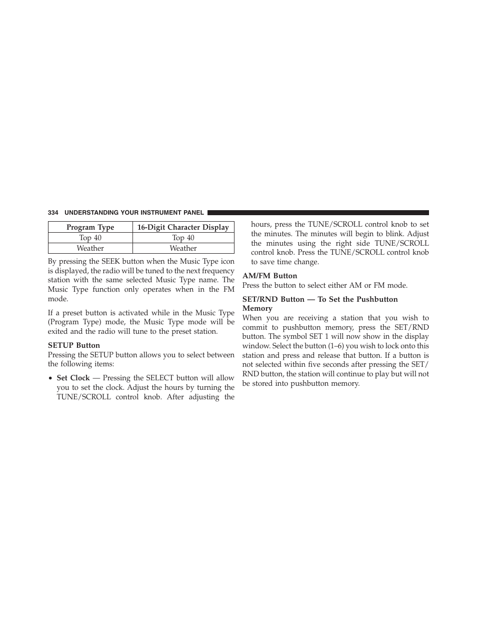 Jeep 2012 Wrangler Unlimited - Owner Manual User Manual | Page 336 / 613