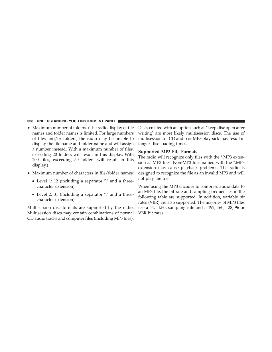 Jeep 2012 Wrangler Unlimited - Owner Manual User Manual | Page 340 / 613