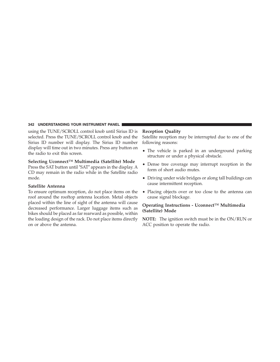 Jeep 2012 Wrangler Unlimited - Owner Manual User Manual | Page 344 / 613
