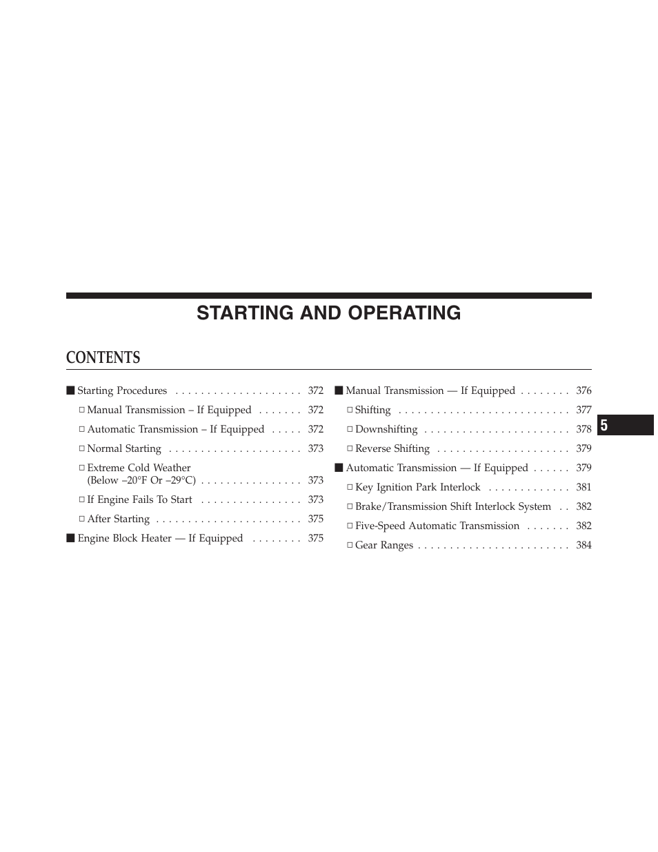 Jeep 2012 Wrangler Unlimited - Owner Manual User Manual | Page 369 / 613