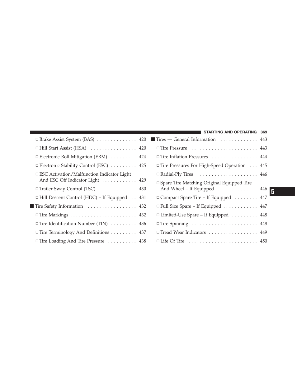 Jeep 2012 Wrangler Unlimited - Owner Manual User Manual | Page 371 / 613