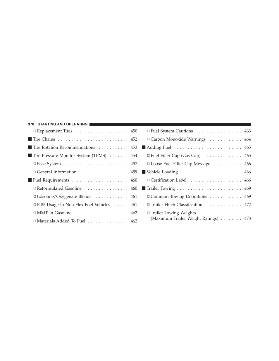 Jeep 2012 Wrangler Unlimited - Owner Manual User Manual | Page 372 / 613