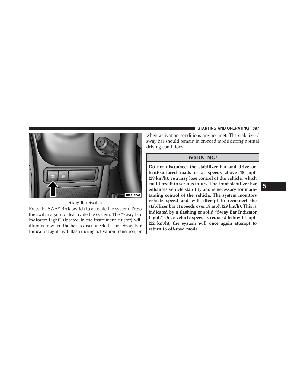 Jeep 2012 Wrangler Unlimited - Owner Manual User Manual | Page 399 / 613