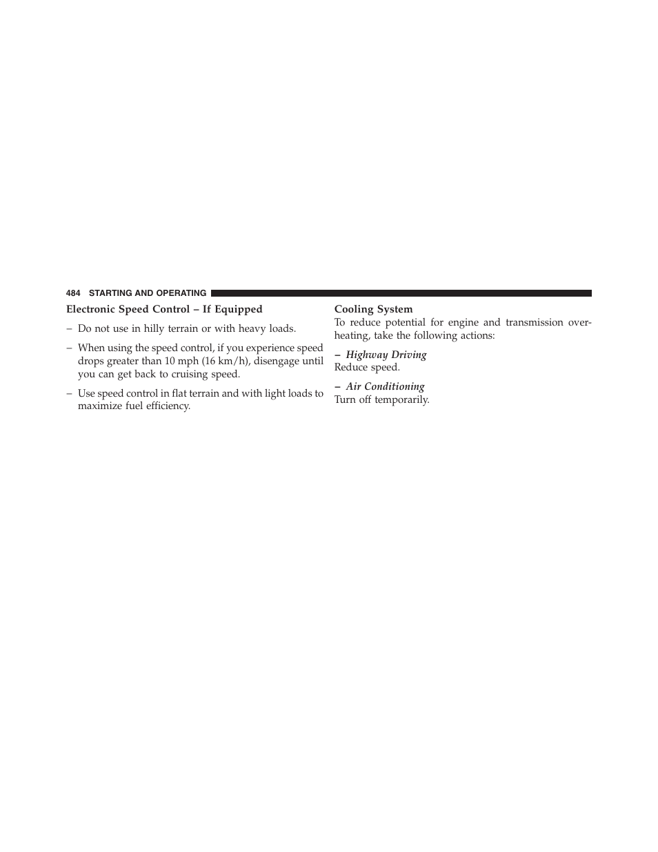 Jeep 2012 Wrangler Unlimited - Owner Manual User Manual | Page 486 / 613