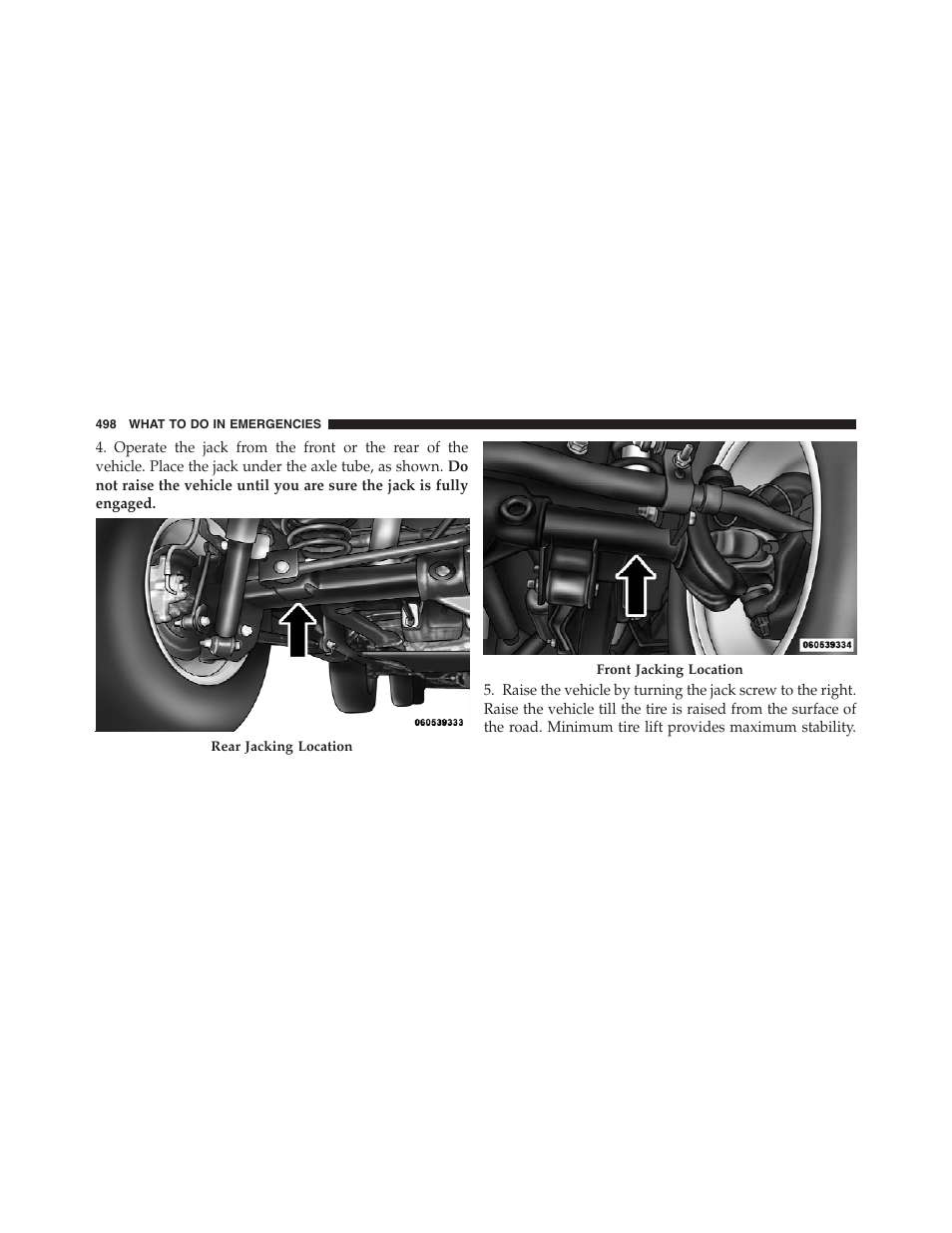Jeep 2012 Wrangler Unlimited - Owner Manual User Manual | Page 500 / 613