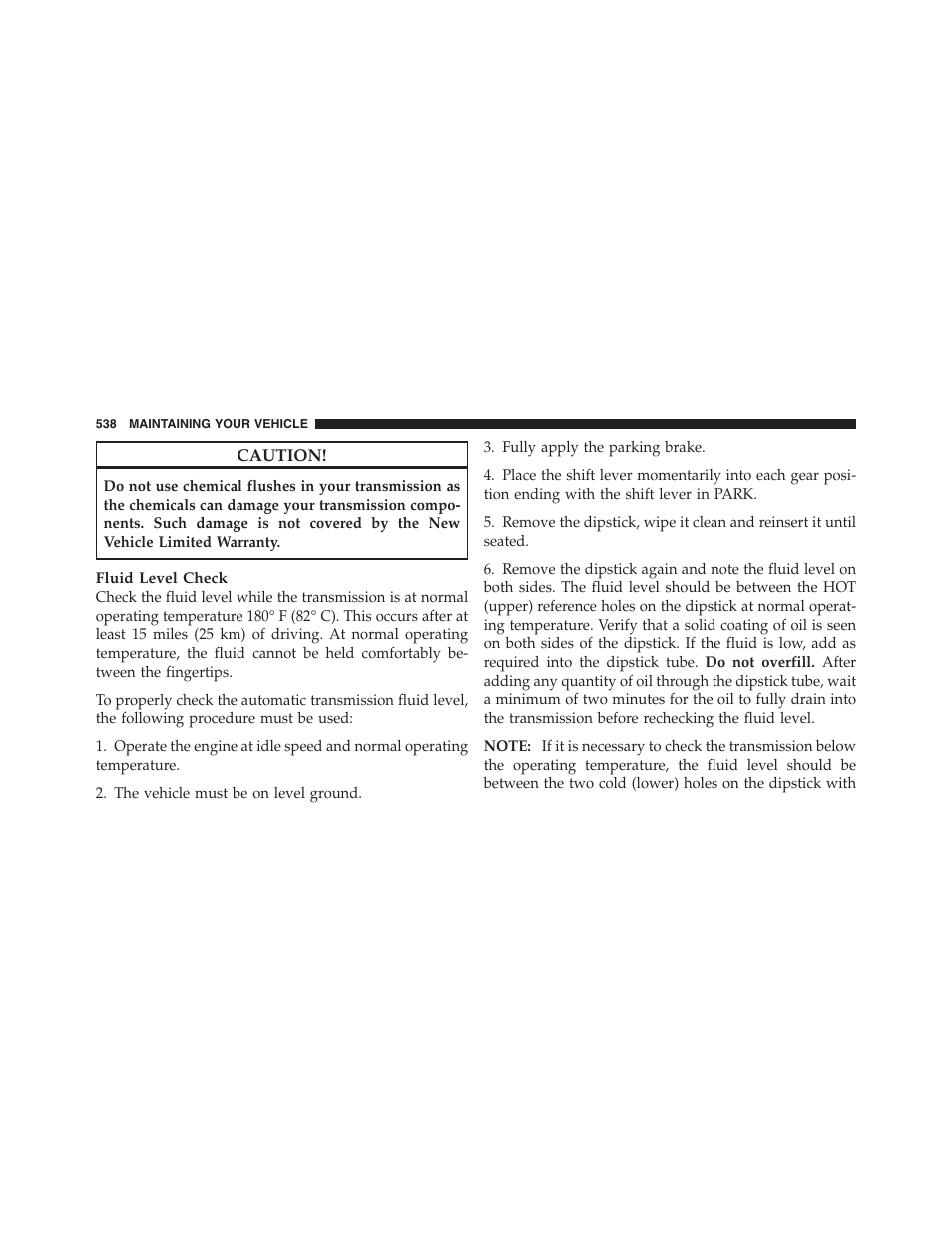 Jeep 2012 Wrangler Unlimited - Owner Manual User Manual | Page 540 / 613