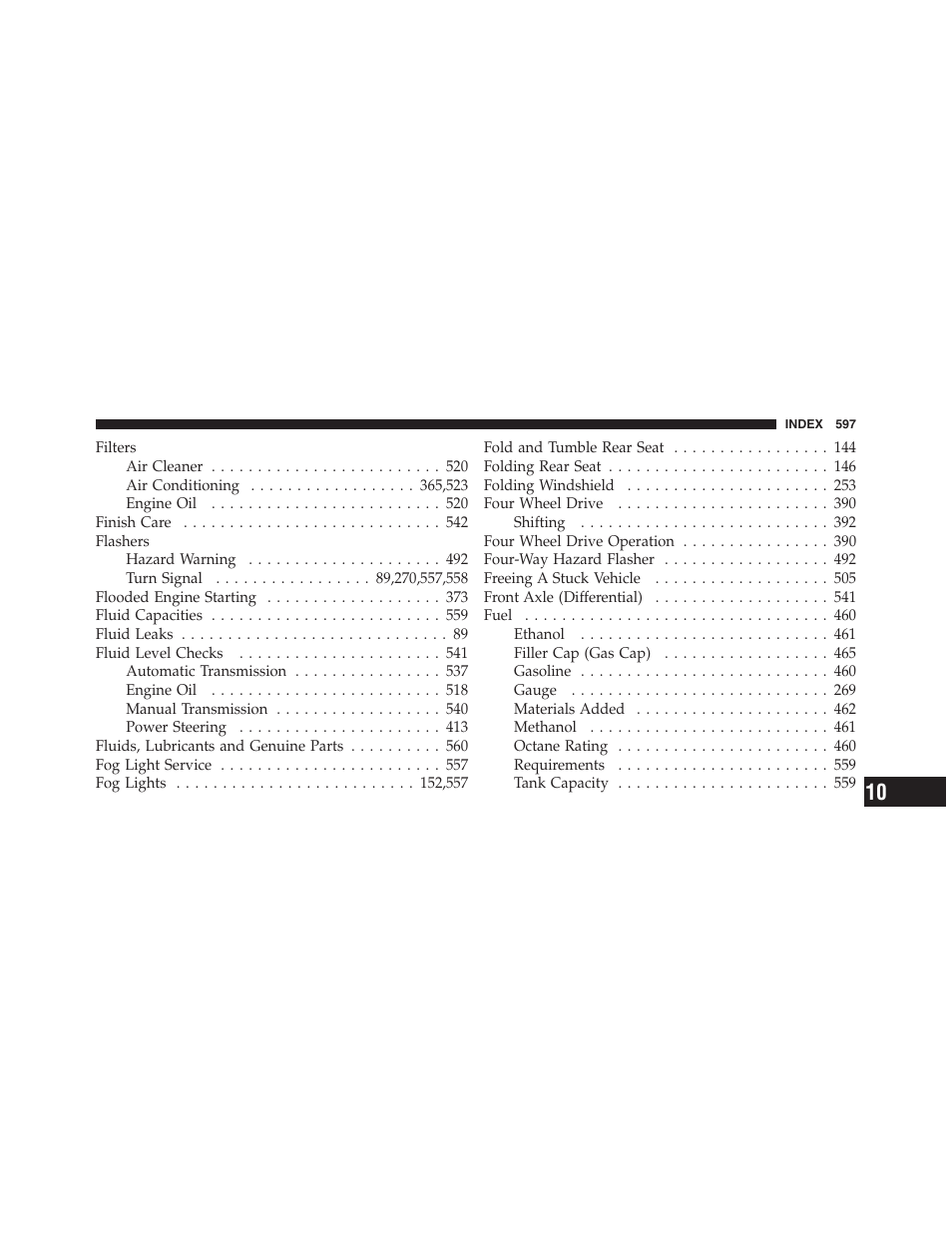 Jeep 2012 Wrangler Unlimited - Owner Manual User Manual | Page 599 / 613