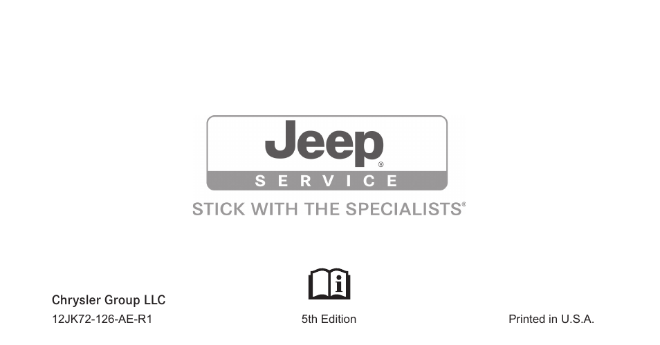 Jeep 2012 Wrangler Unlimited - Owner Manual User Manual | Page 613 / 613