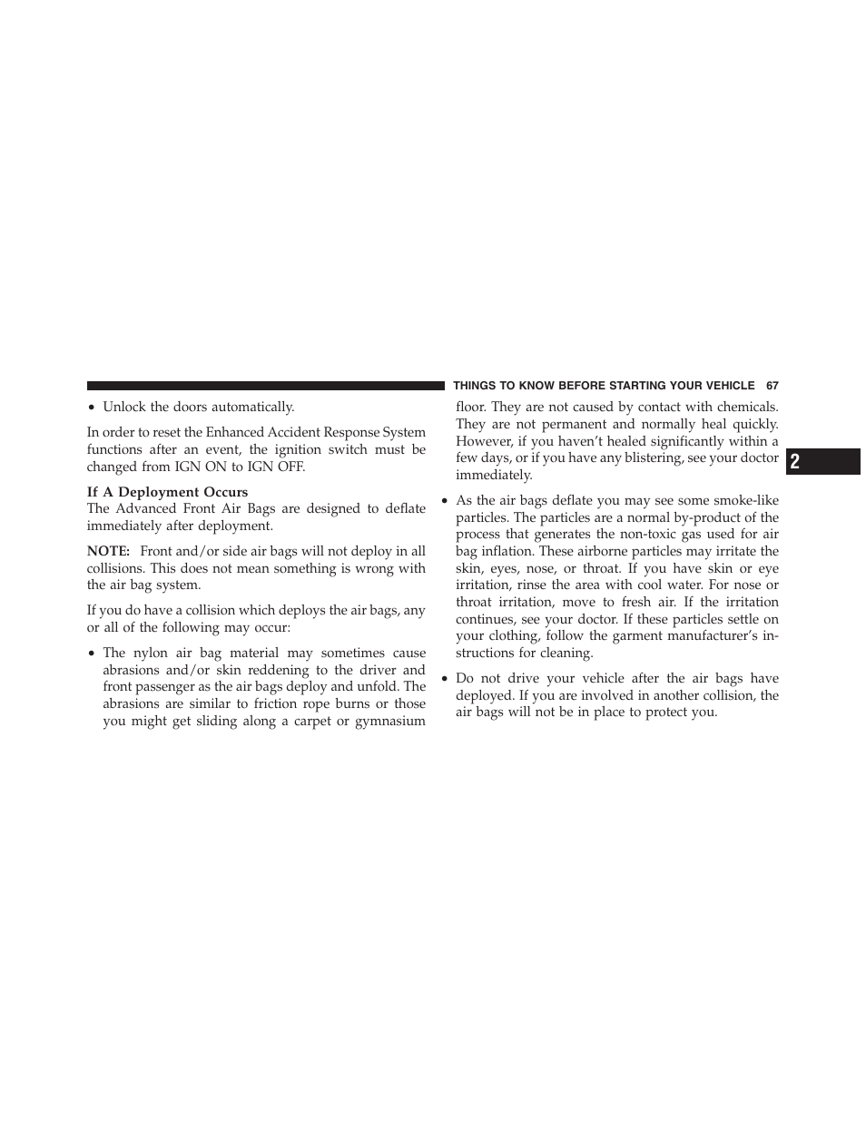 Jeep 2012 Wrangler Unlimited - Owner Manual User Manual | Page 69 / 613