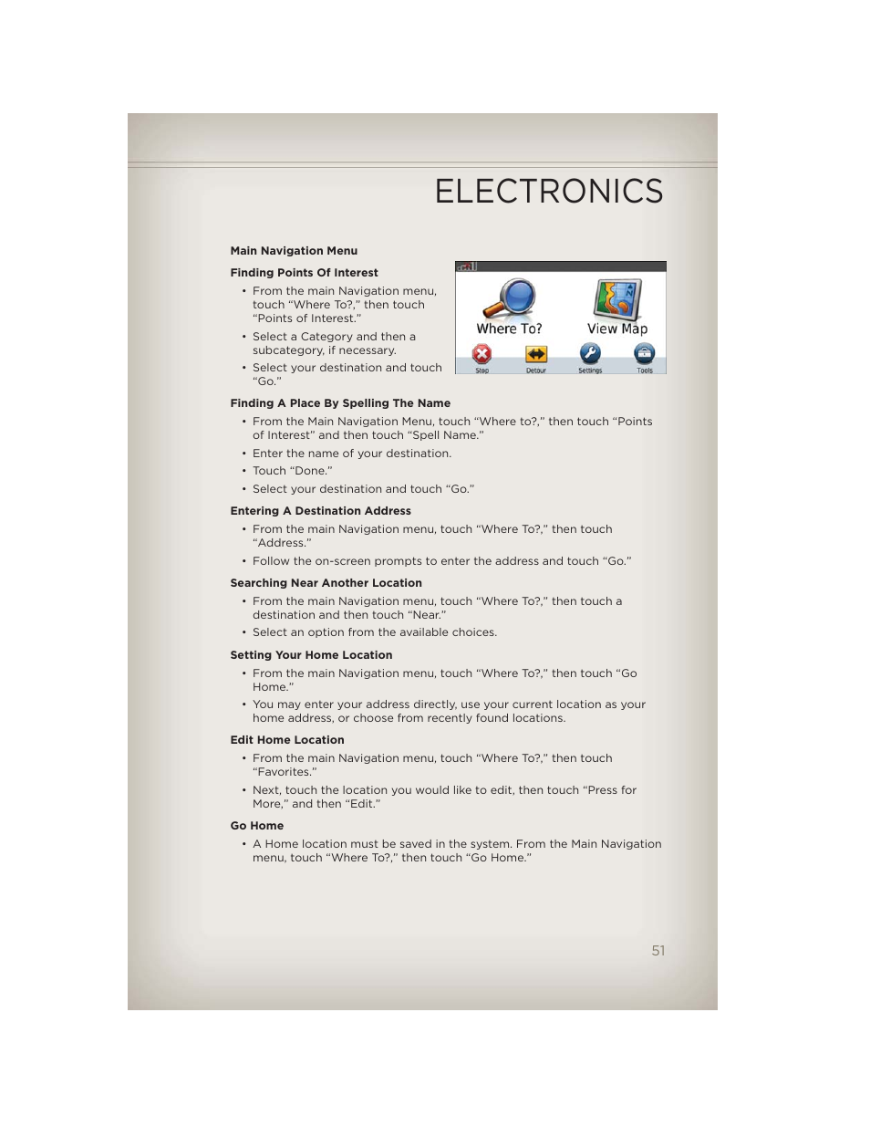 Electronics | Jeep 2012 Wrangler Unlimited - User Guide User Manual | Page 53 / 124