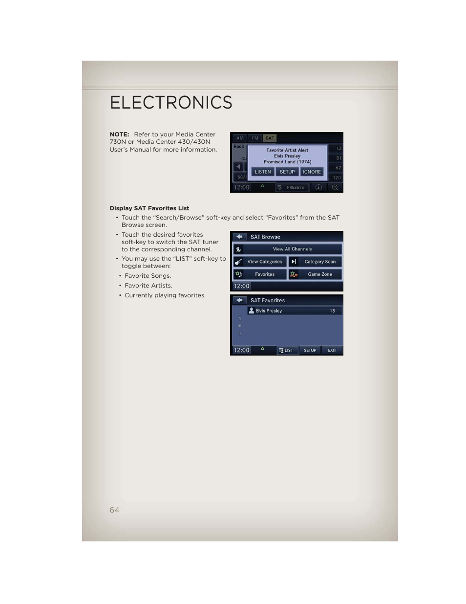 Electronics | Jeep 2012 Wrangler Unlimited - User Guide User Manual | Page 66 / 124