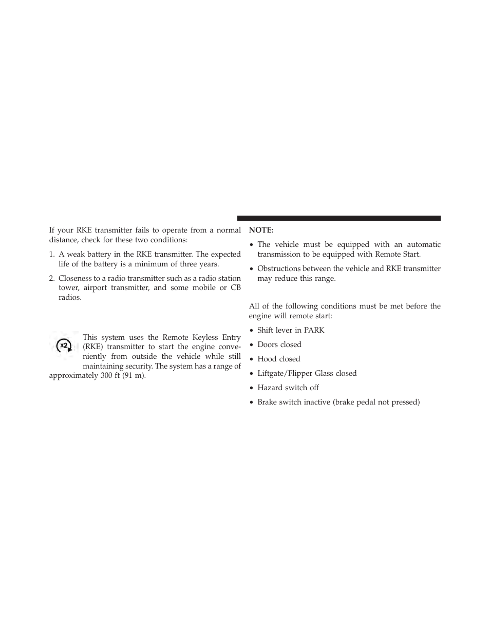 Remote starting system — if equipped, How to use remote start, Remote starting system | If equipped | Jeep 2013 Grand Cherokee SRT - Owner Manual User Manual | Page 30 / 641