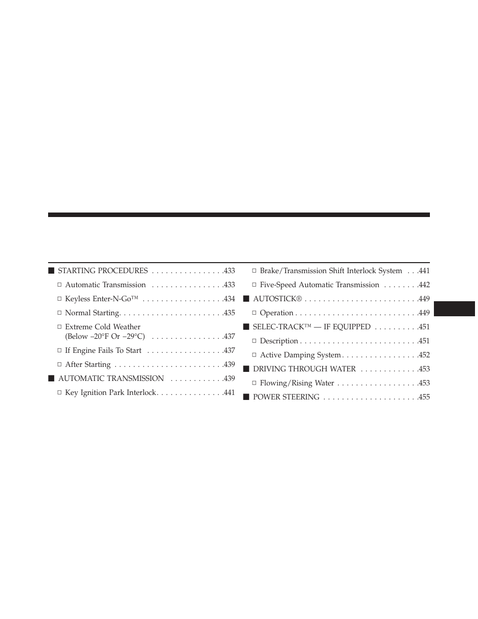 Jeep 2013 Grand Cherokee SRT - Owner Manual User Manual | Page 431 / 641