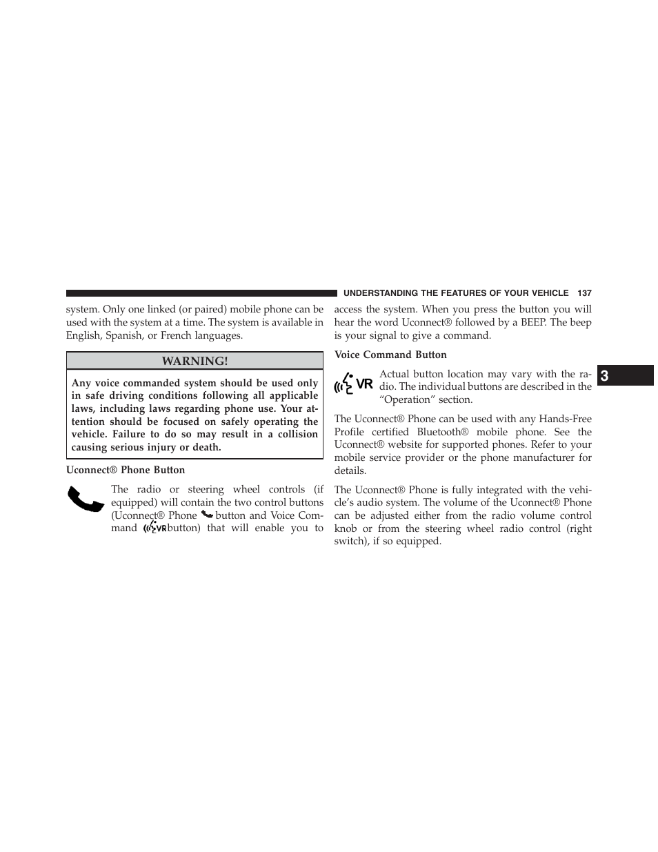 Jeep 2013 Grand Cherokee - Owner Manual User Manual | Page 139 / 704