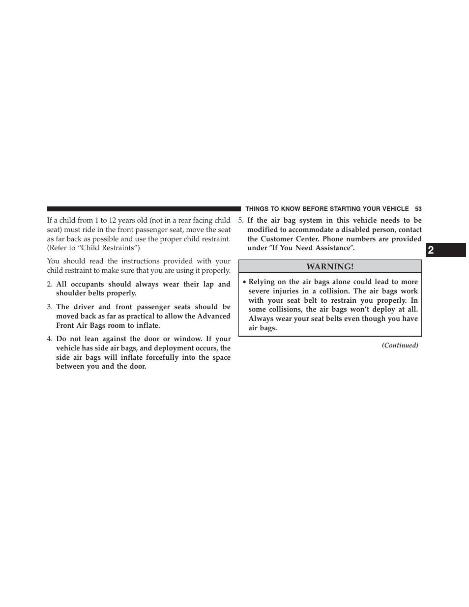 Jeep 2013 Grand Cherokee - Owner Manual User Manual | Page 55 / 704