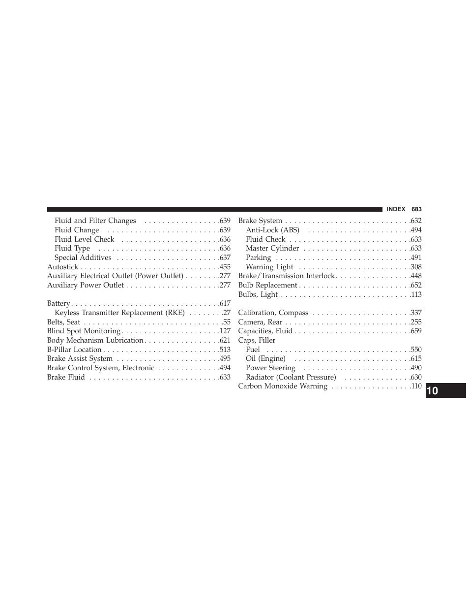 Jeep 2013 Grand Cherokee - Owner Manual User Manual | Page 685 / 704