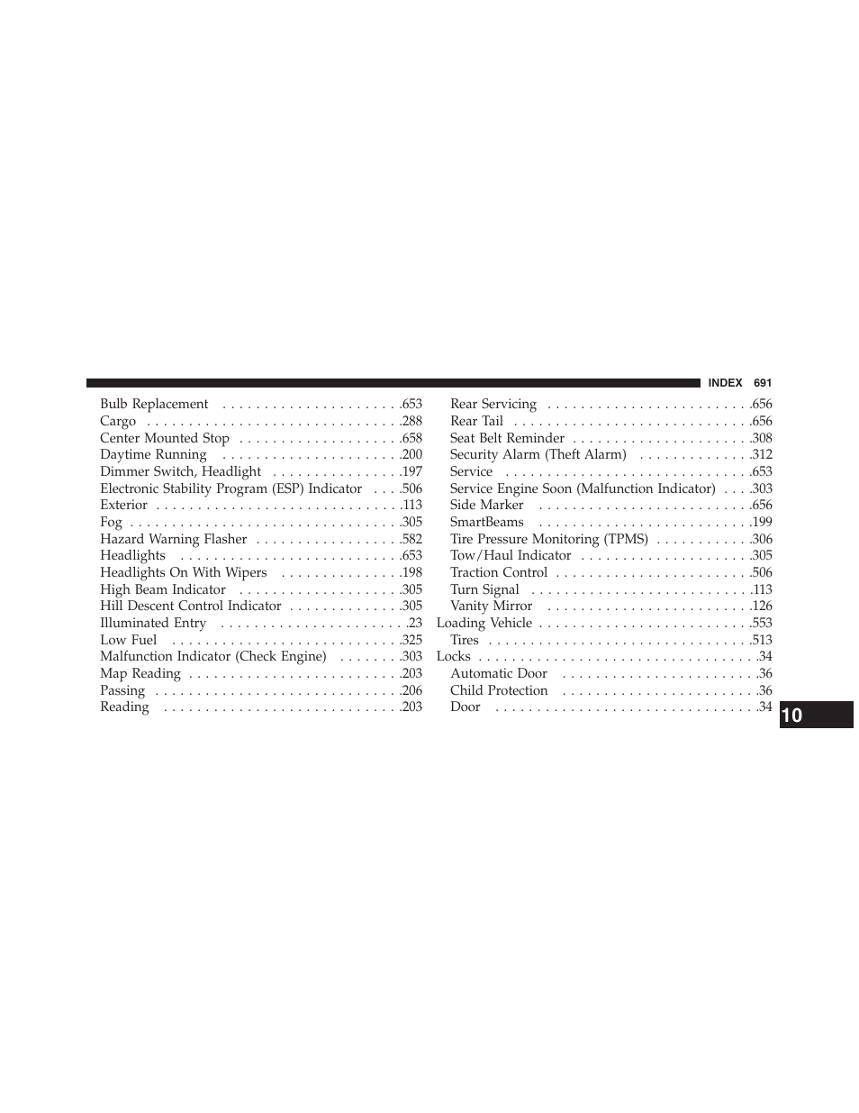 Jeep 2013 Grand Cherokee - Owner Manual User Manual | Page 693 / 704