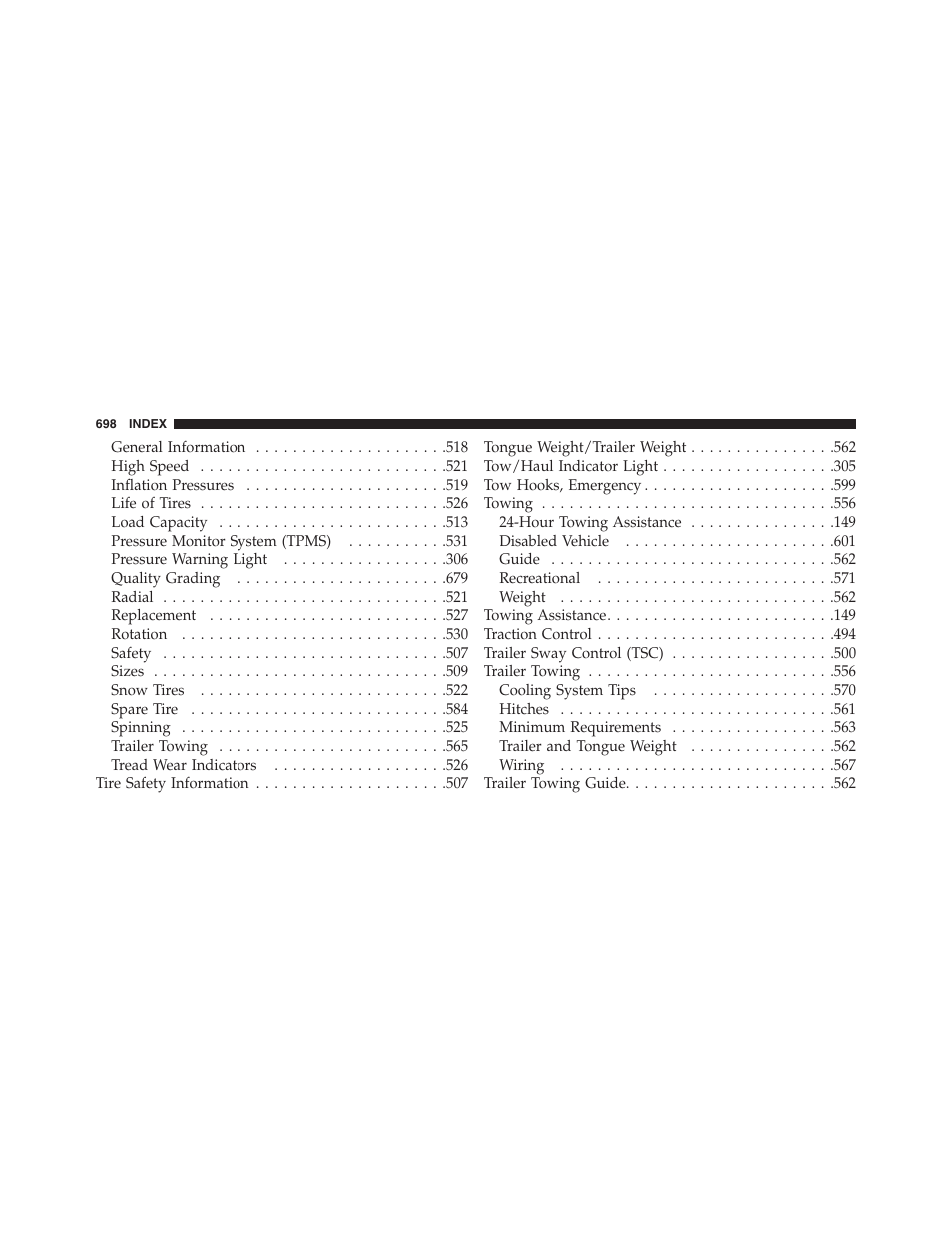 Jeep 2013 Grand Cherokee - Owner Manual User Manual | Page 700 / 704