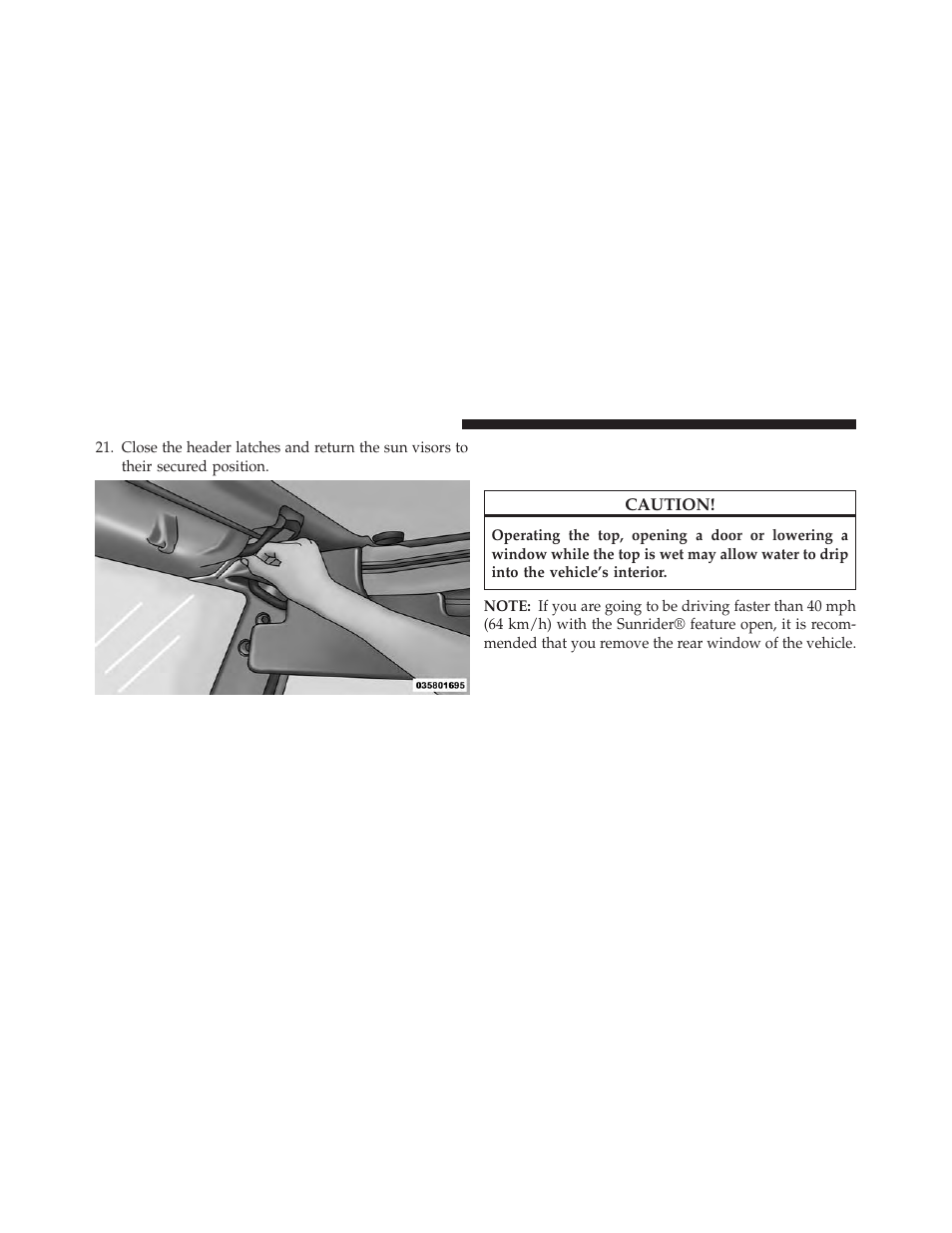 Sunrider® (two-door models) — if equipped, Sunrider® (two-door models) — if, Equipped | Jeep 2013 Wrangler - Owner Manual User Manual | Page 286 / 666