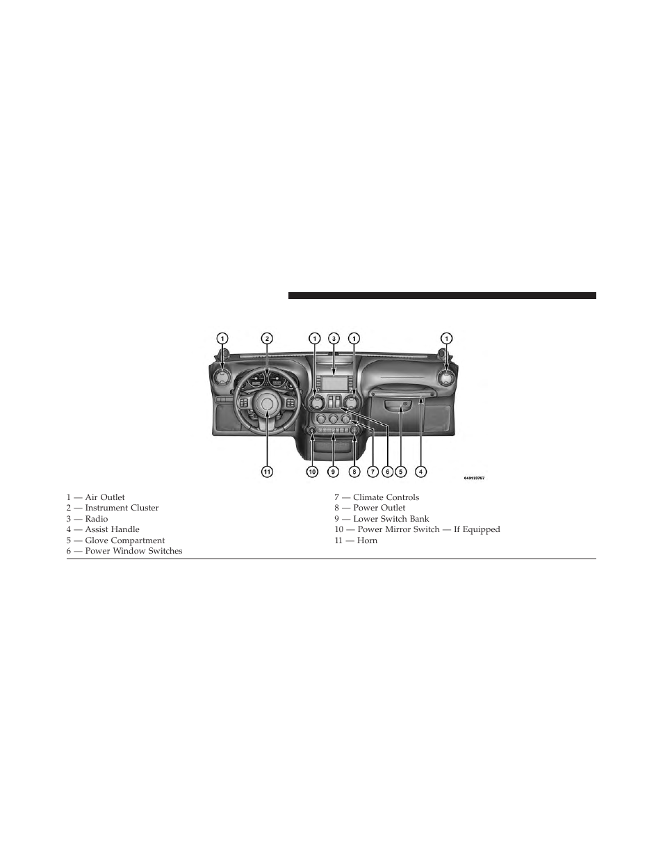 Instrument panel features | Jeep 2013 Wrangler - Owner Manual User Manual | Page 304 / 666