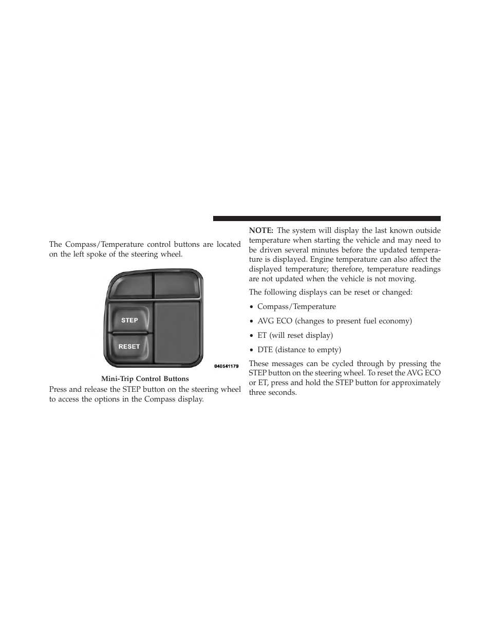 Control buttons | Jeep 2013 Wrangler - Owner Manual User Manual | Page 322 / 666