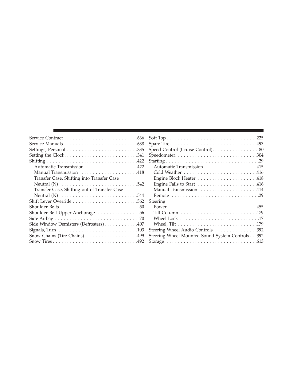 Jeep 2013 Wrangler - Owner Manual User Manual | Page 660 / 666