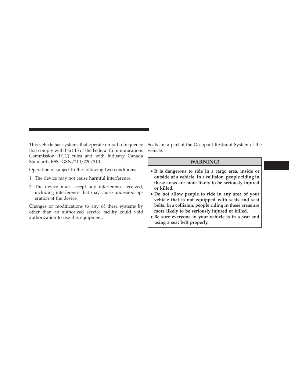 General information, Seats | Jeep 2014 Cherokee - Owner Manual User Manual | Page 149 / 690
