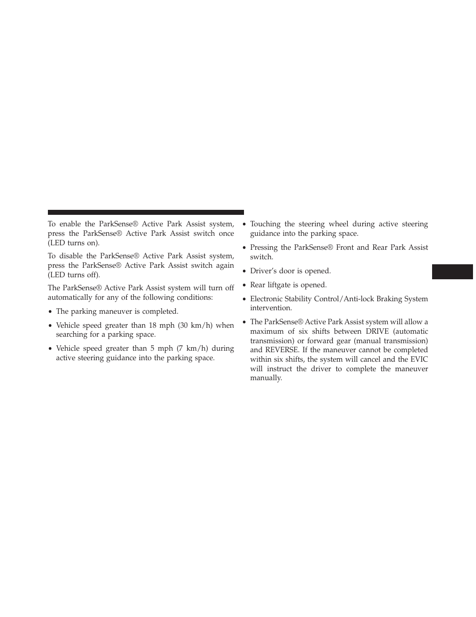 Jeep 2014 Cherokee - Owner Manual User Manual | Page 263 / 690