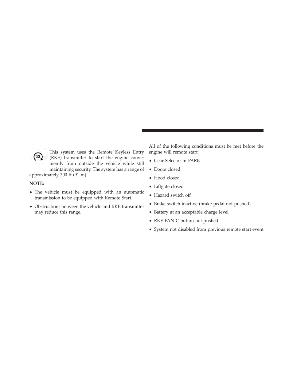 Remote starting system — if equipped, How to use remote start | Jeep 2014 Cherokee - Owner Manual User Manual | Page 32 / 690