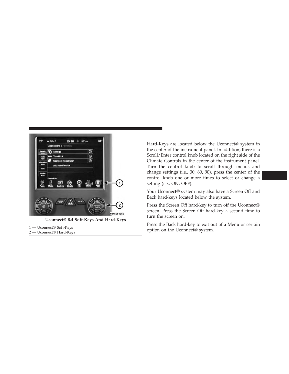 Hard-keys | Jeep 2014 Cherokee - Owner Manual User Manual | Page 373 / 690