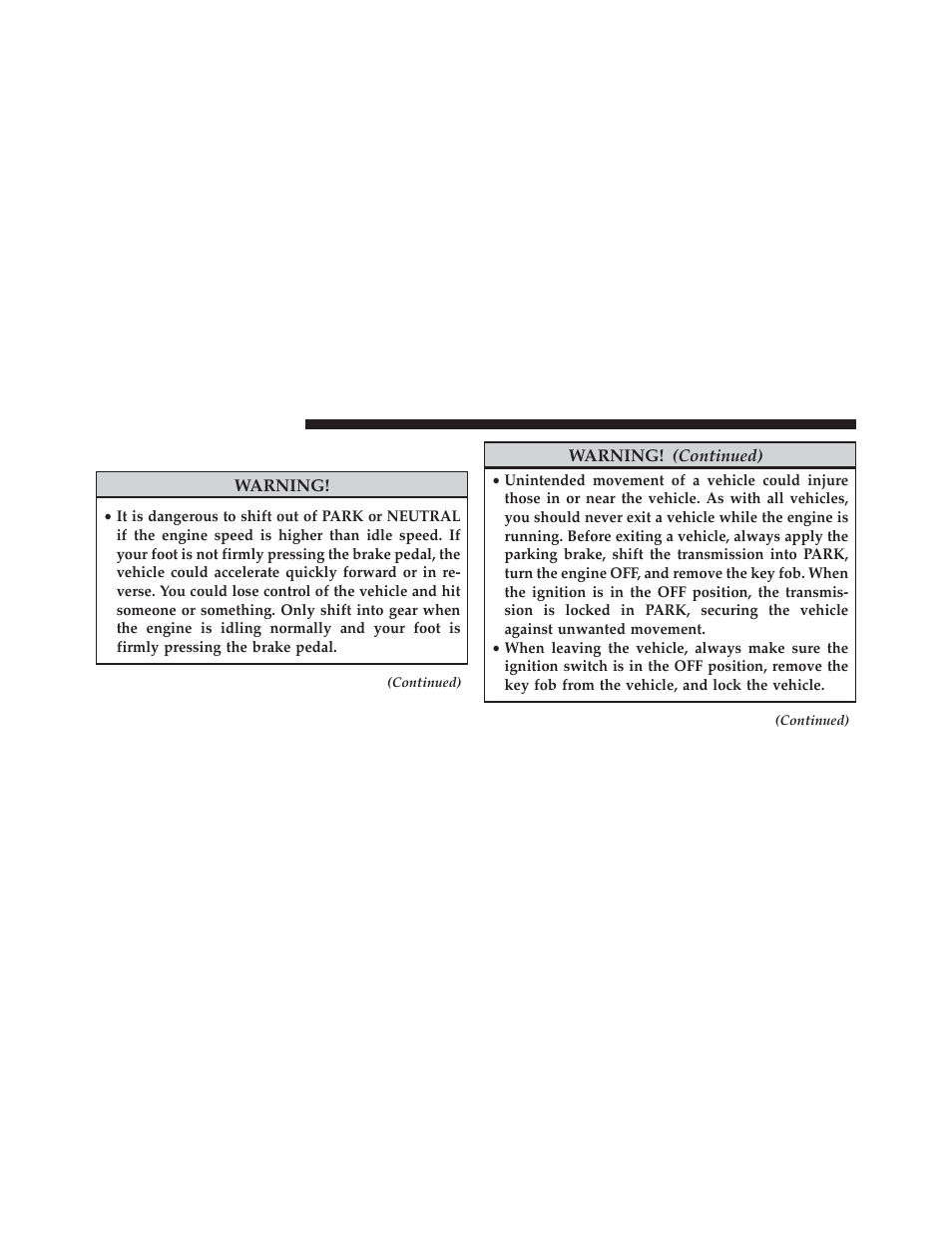 Automatic transmission | Jeep 2014 Cherokee - Owner Manual User Manual | Page 426 / 690